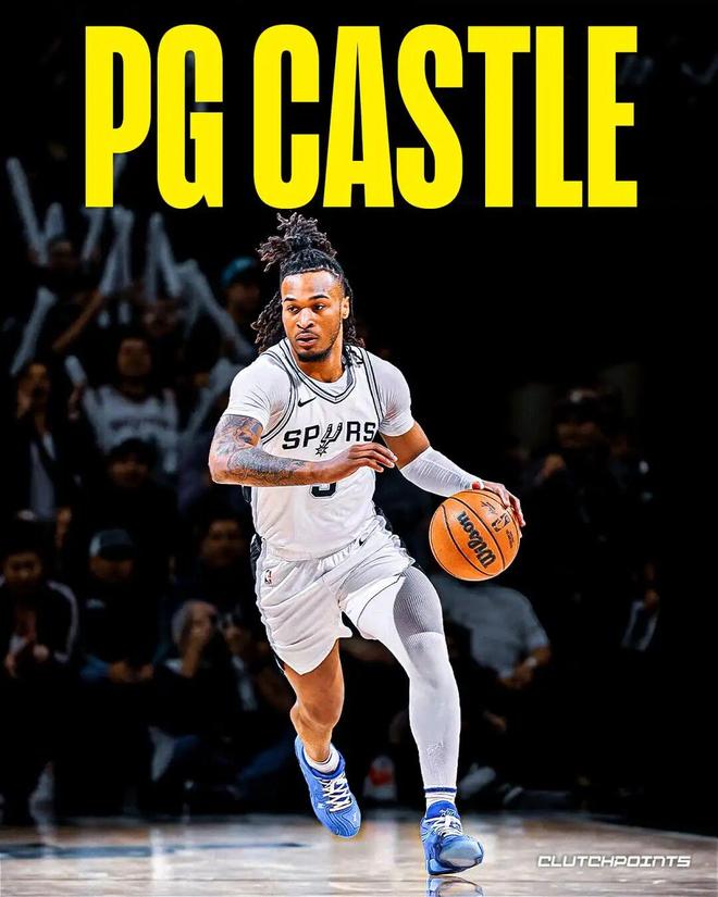 斯蒂芬·卡斯尔爆发21+8+10助攻，文班亚马40+15