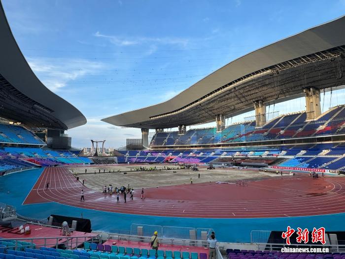 粤港澳全运会转场创纪录:广东奥林匹克体育中